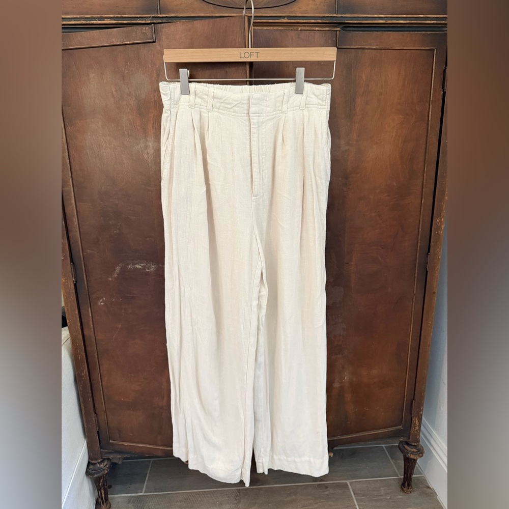 Z Supply Cream Wide Leg Pants